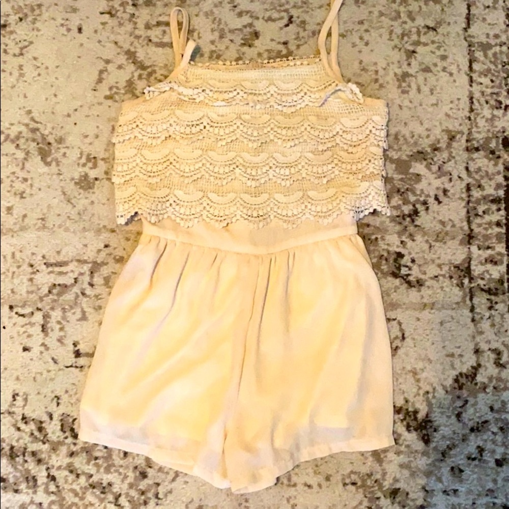 Lace romper